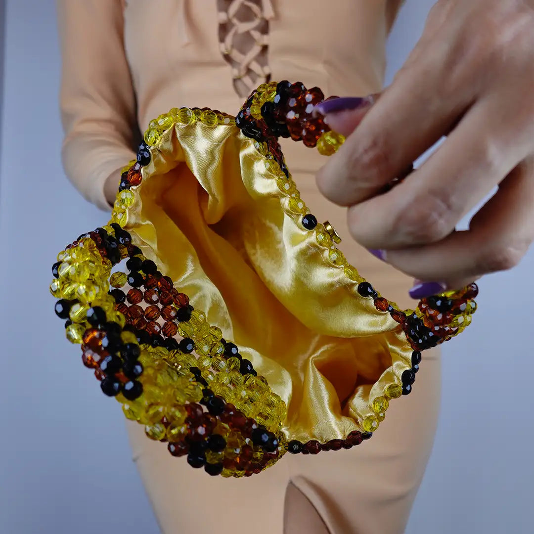 Tiger din margele fatetate