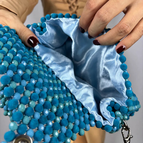 Billie by Stefania din margele de catifea si cristale