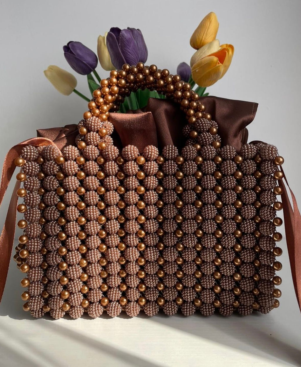 Kit Complet Geantă Dark Brown MURA