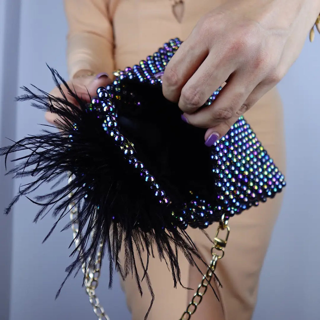 Minnie din margele acrilice