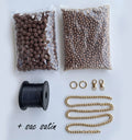 Kit Complet Geantă Dark Brown MURA