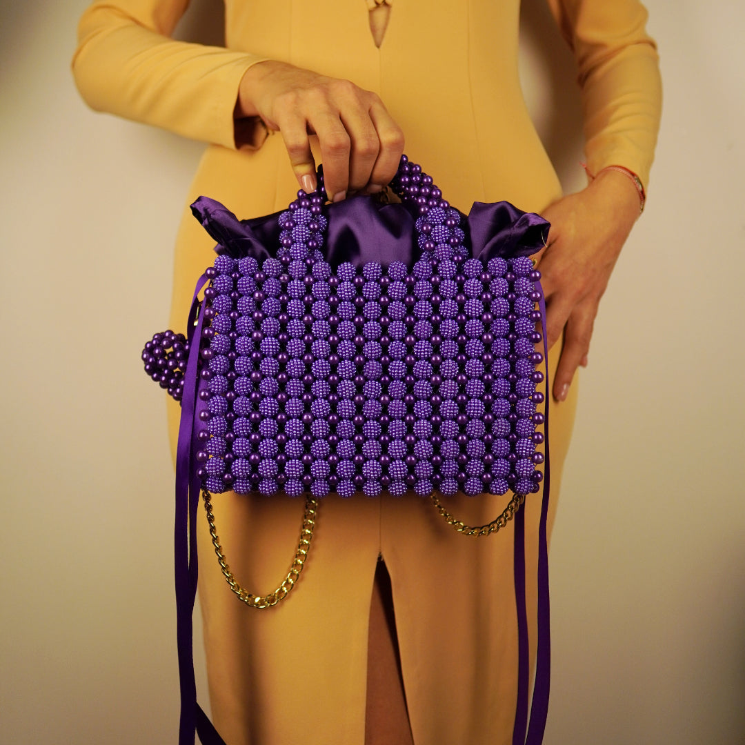 Purple Mura din margele de tip mura